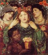 Dante Gabriel Rossetti The Bride (mk28) USA oil painting reproduction